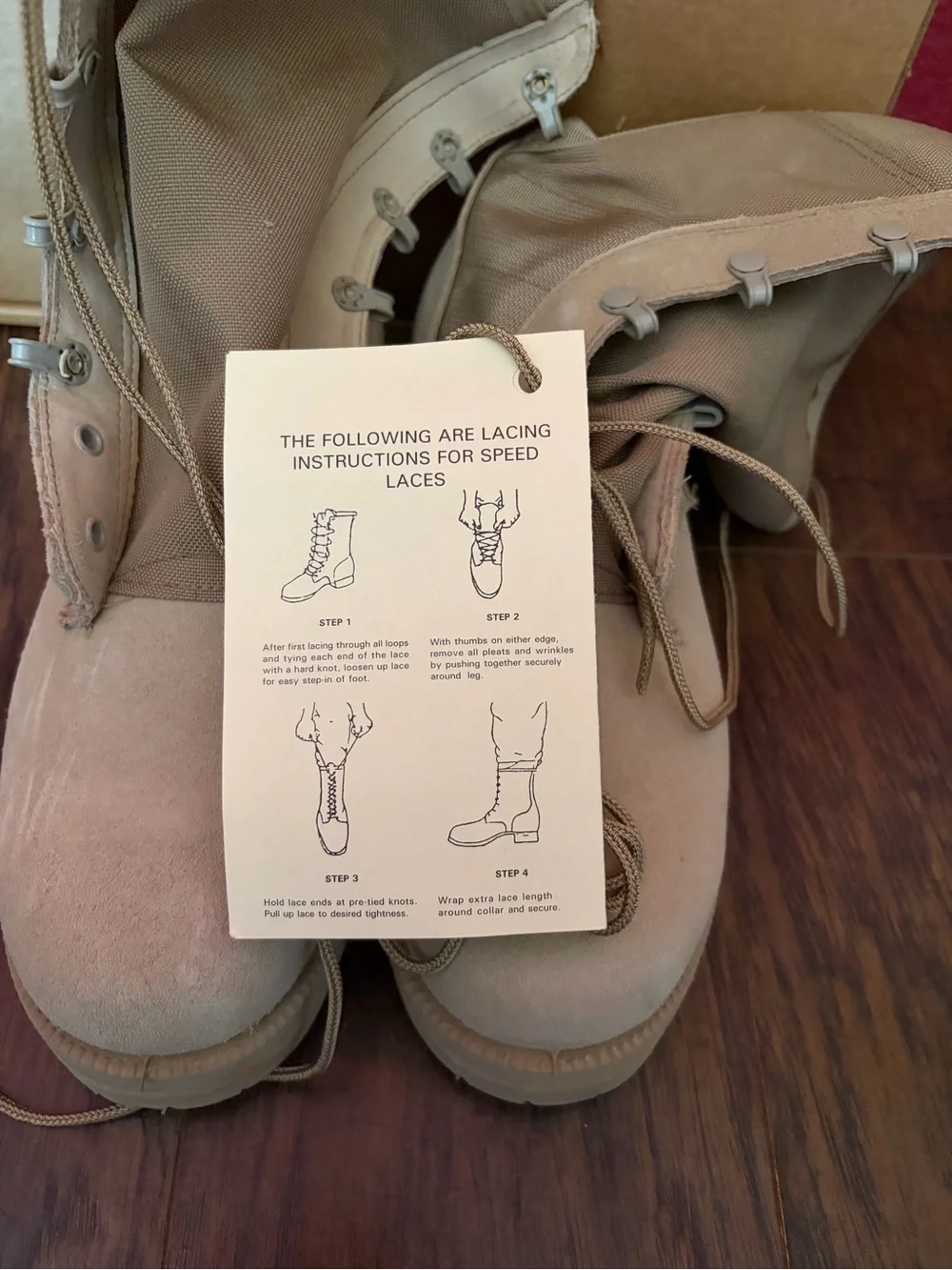 McRae Tan Tactical Lace-Up Boots for Men